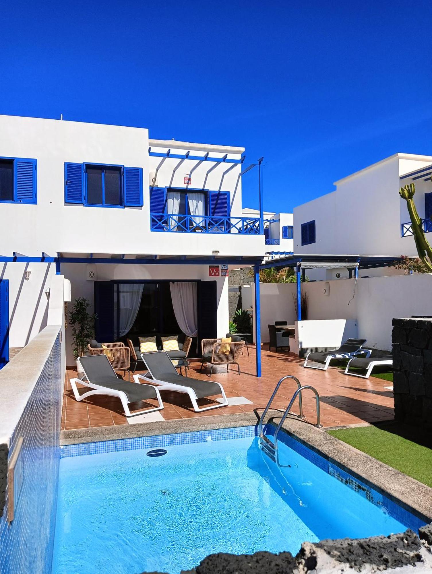 Villa Optimist Rubicon Piscina Climatizable, Frente Al Mar 플라야블랑카 외부 사진