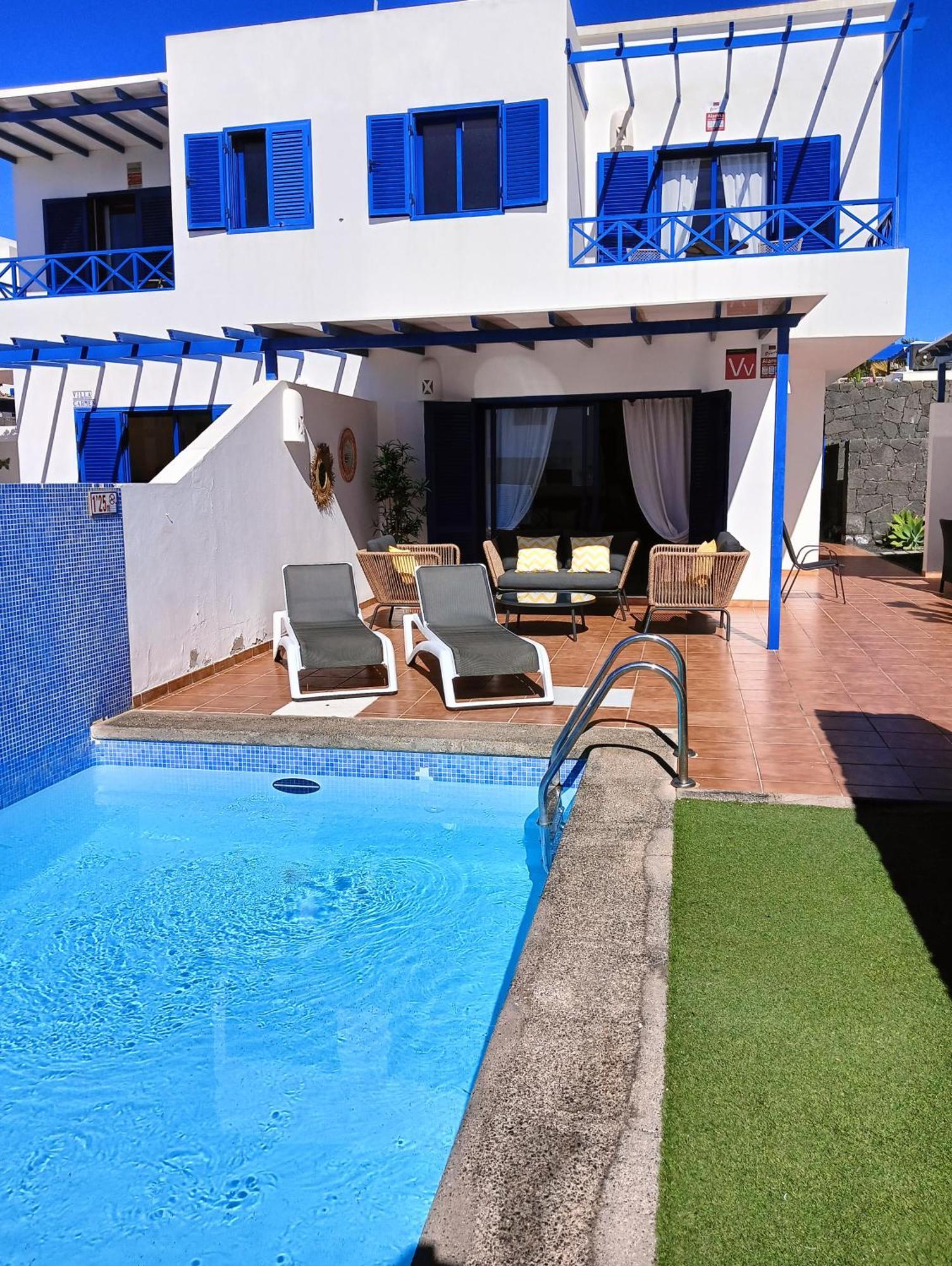 Villa Optimist Rubicon Piscina Climatizable, Frente Al Mar 플라야블랑카 외부 사진